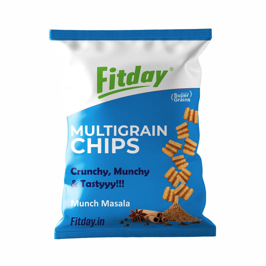 Fitday Multigrain Chips - Munch Masala