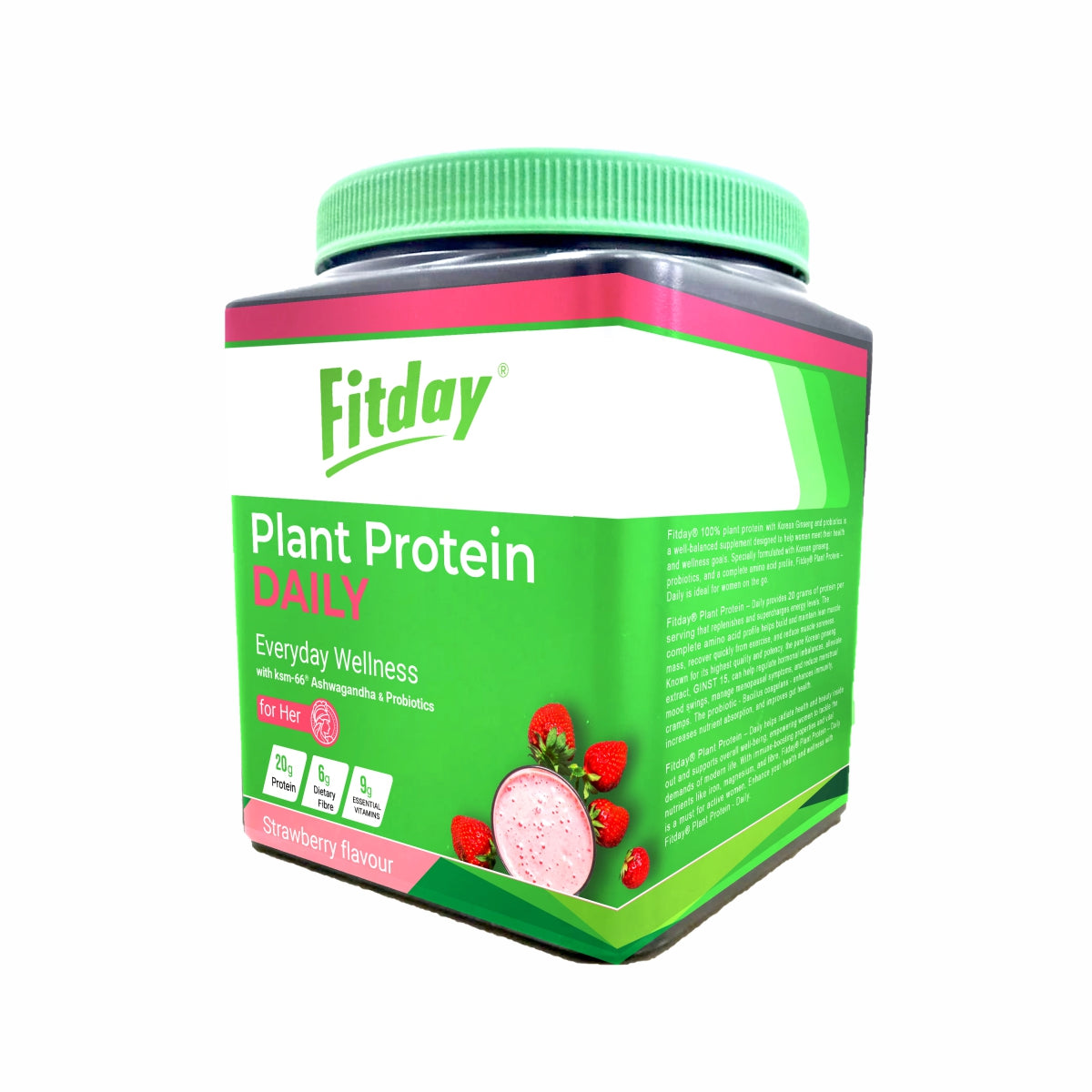 Fitday Plant Protein Powder - Daily for Her