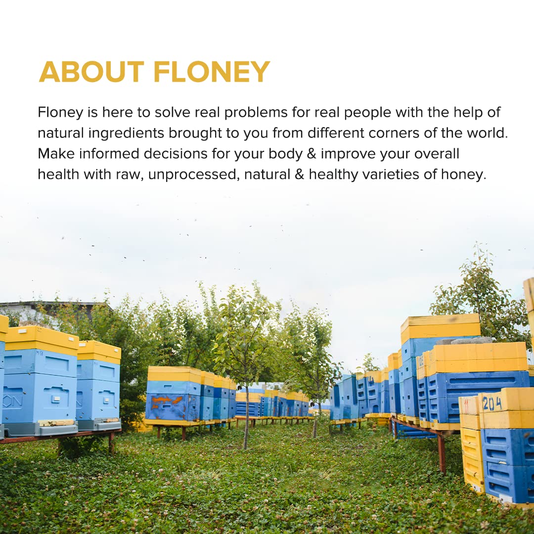 Floney Manuka Honey - Harvested in New Zealand | 10+ UMF | Pure & Unprocessed | 250 GM