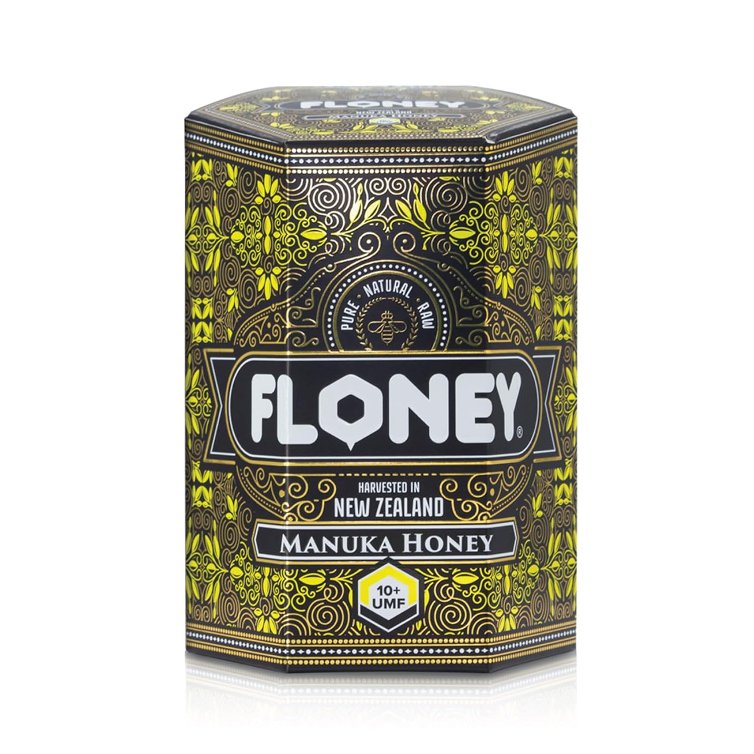 Floney Manuka Honey - Harvested in New Zealand | 10+ UMF | Pure & Unprocessed | 250 GM