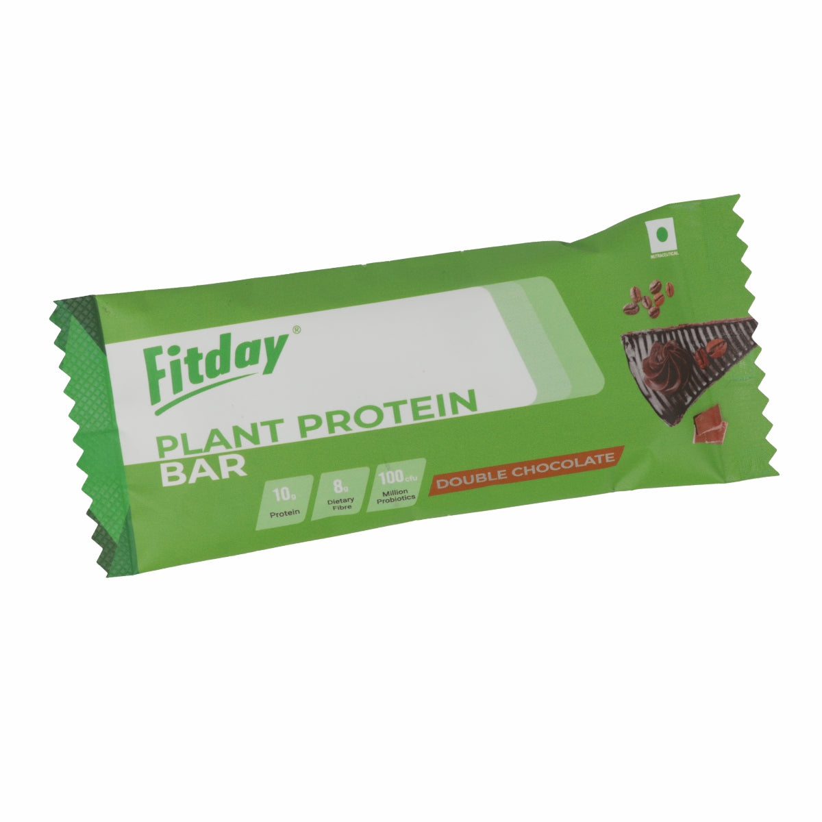 Fitday Plant Protein Bar - Double Chocolate