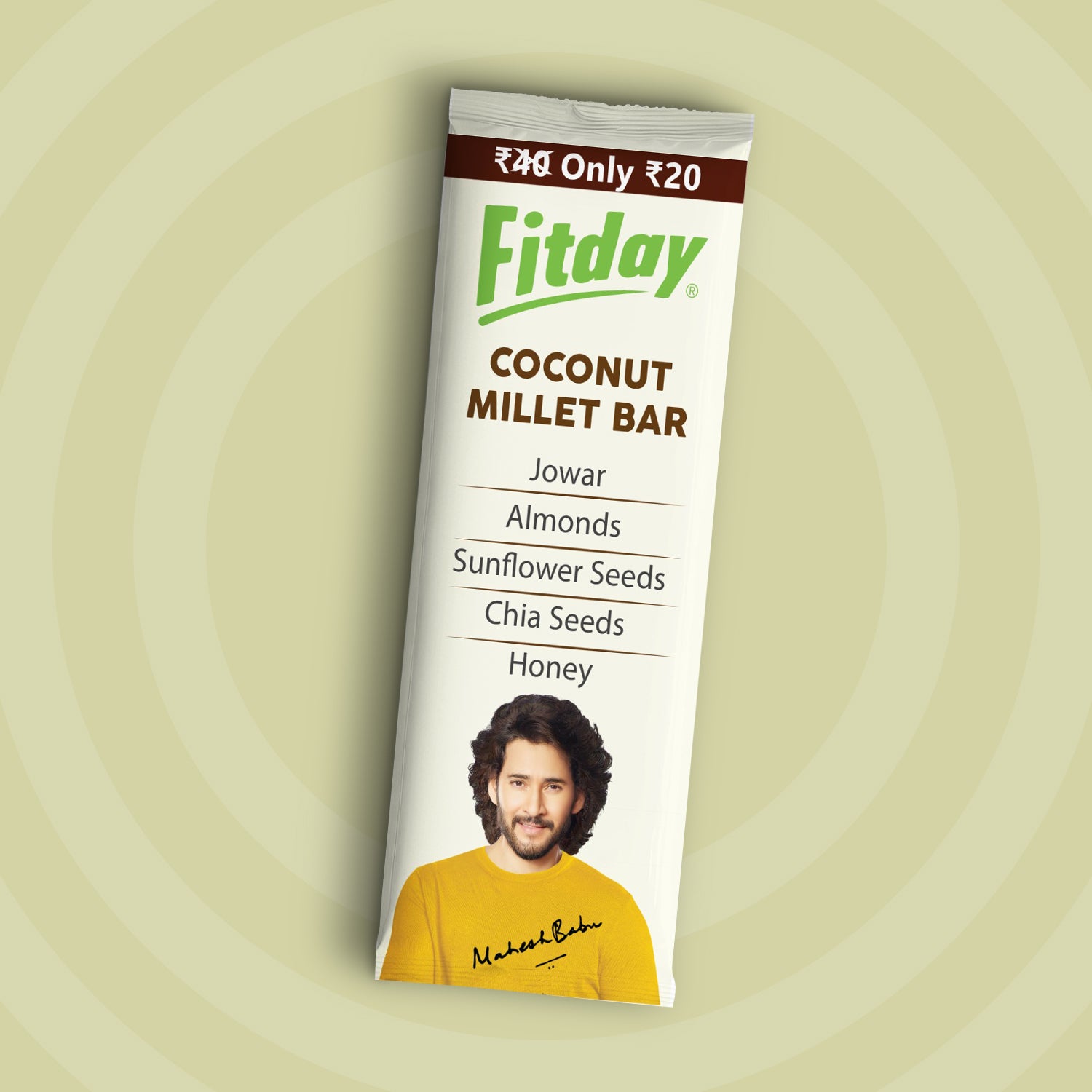 Fitday Coconut Millet Bar