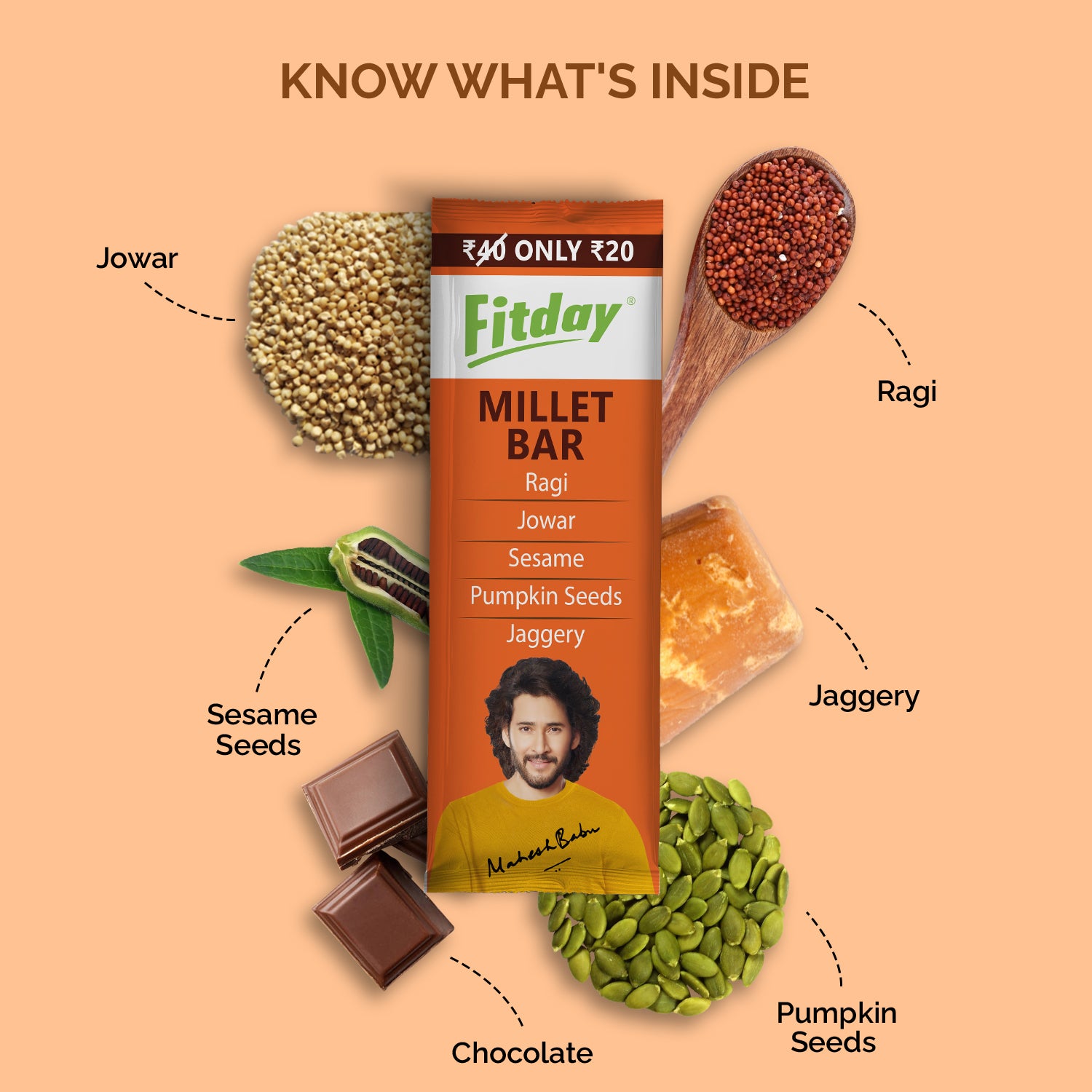 Fitday Millet Bar