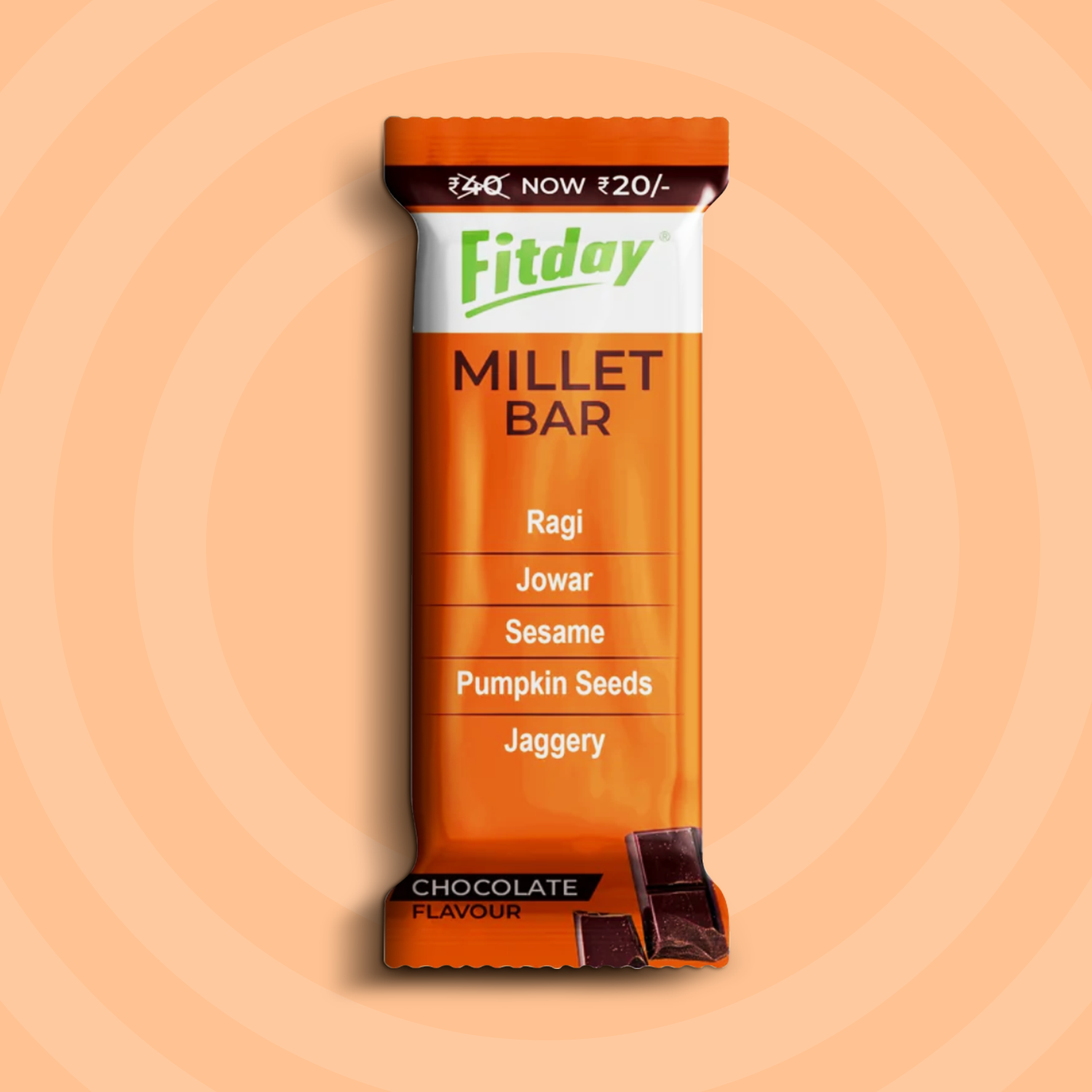 Fitday Millet Bar - Pack Of 10