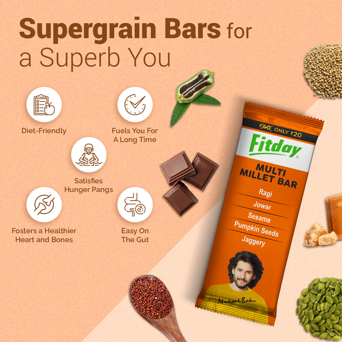 Fitday Millet Bar