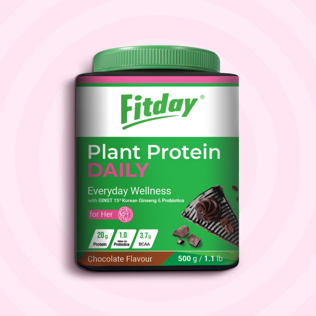 Fitday Plant Protein Powder - Daily for Her