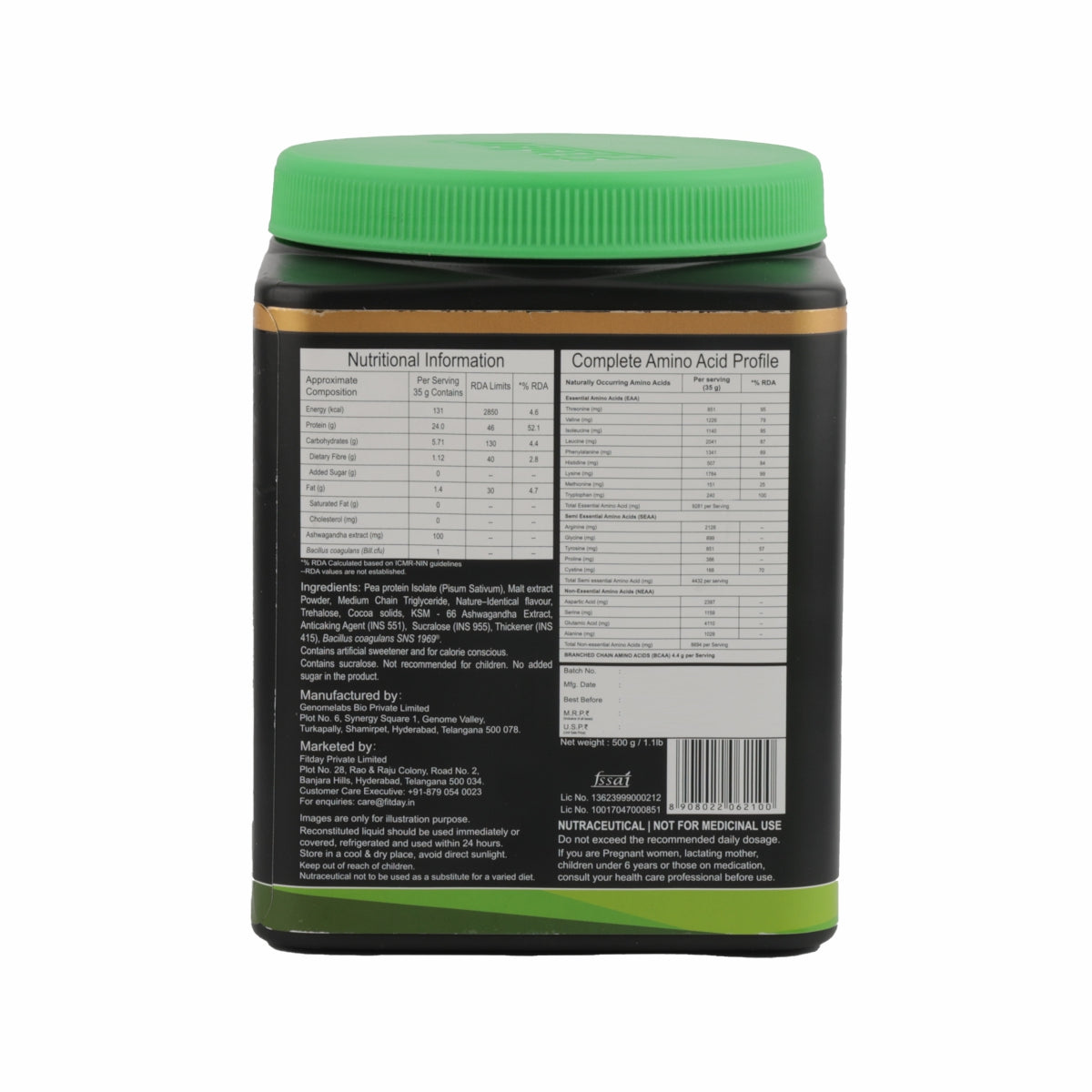 Fitday Plant Protein Sport - Chocolate