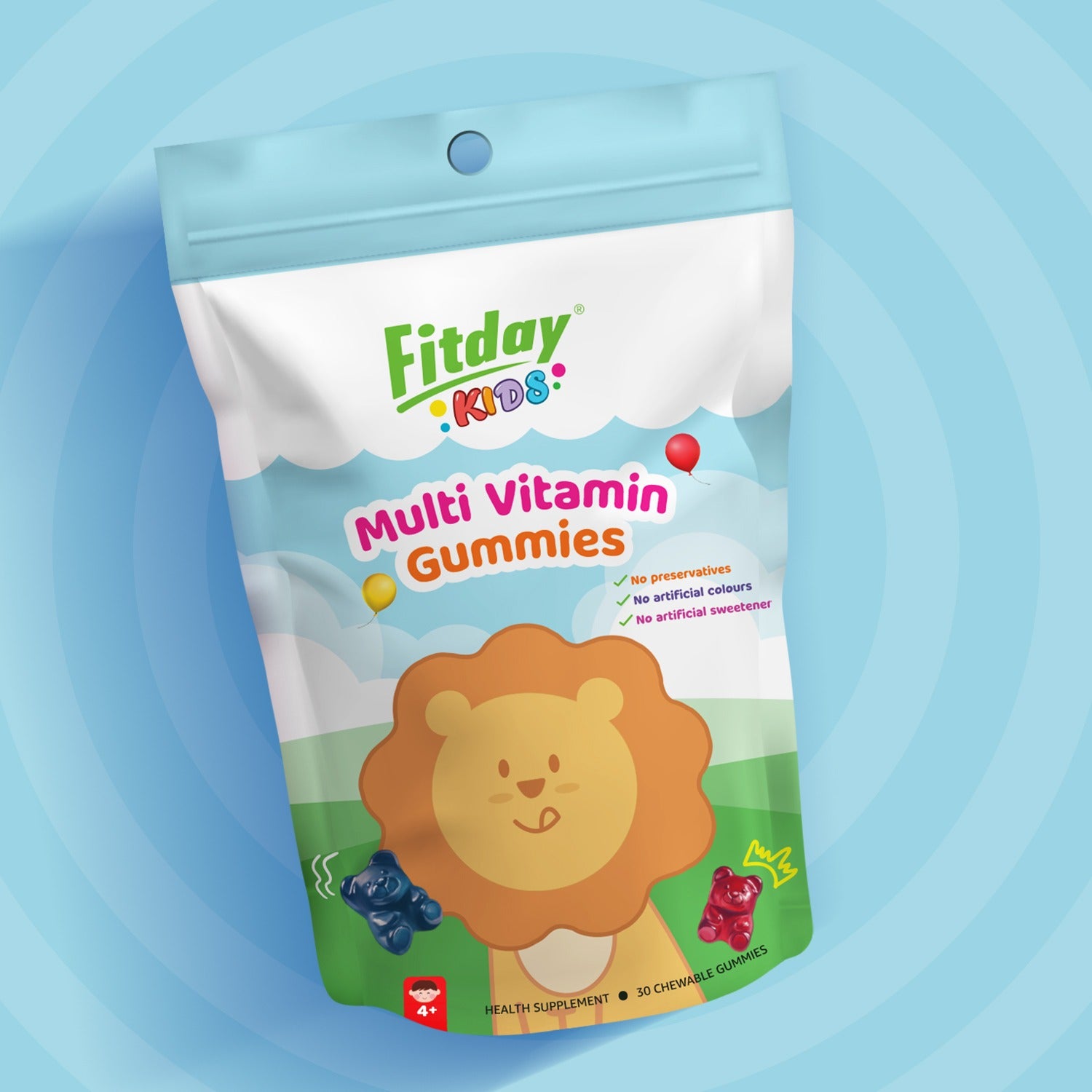 Fitday Multi Vitamin Gummies For Kids