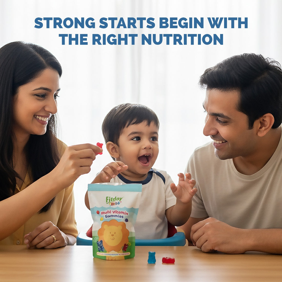 Fitday Multi Vitamin Gummies For Kids